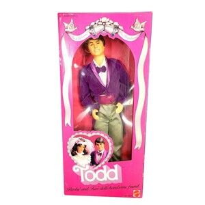 Vintage 1982 Barbie & Ken's Doll Wedding Groom TODD 12" Doll # 4253 SEALED NOS